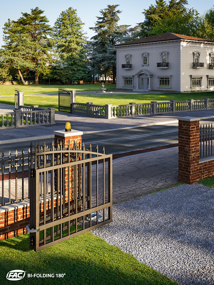 Réinventer l'Espace : Le KIT BI-FOLDING 180° de FAC srl Transforme Votre Portail